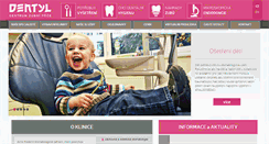 Desktop Screenshot of dentyl.cz